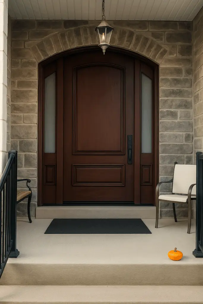 Traditional solid doors