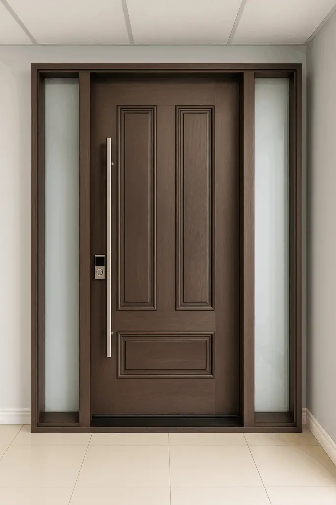 Modern solid wood doors