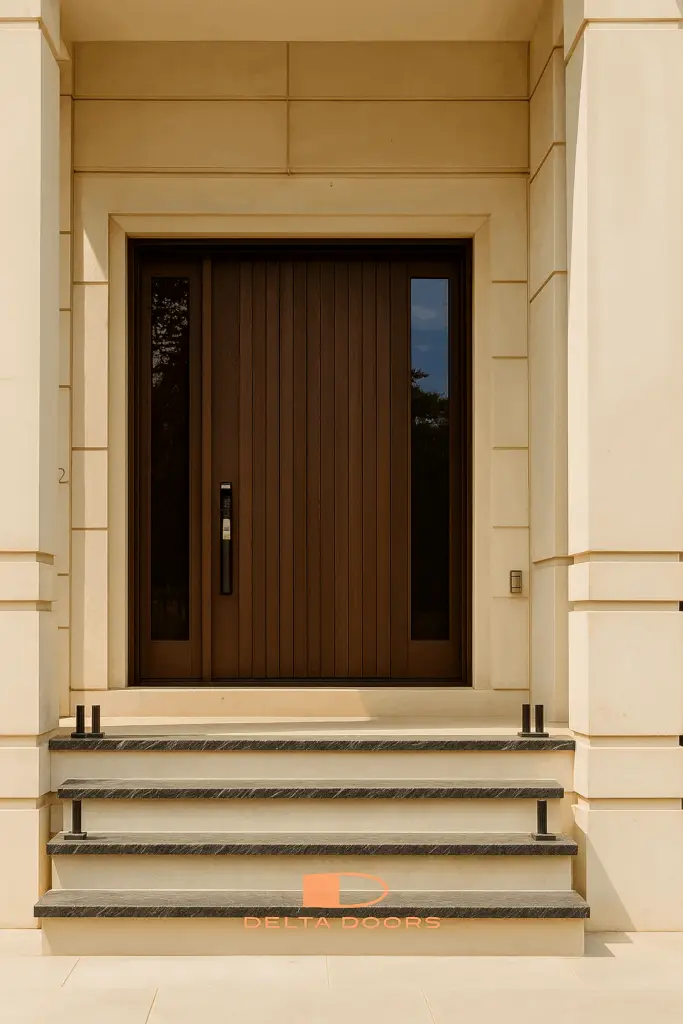 Modern solid wood doors
